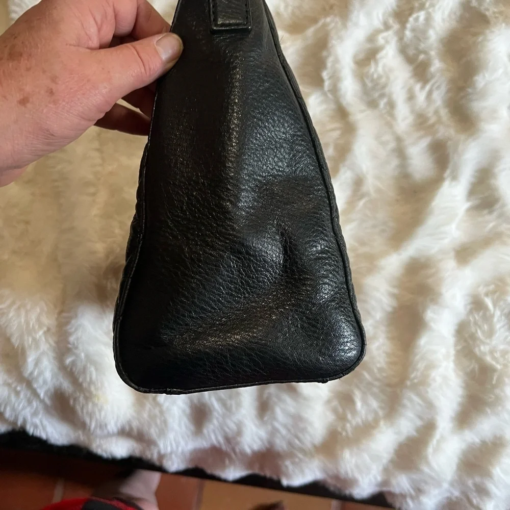Kate Spade Black Quilted Leather Shoulder Bag